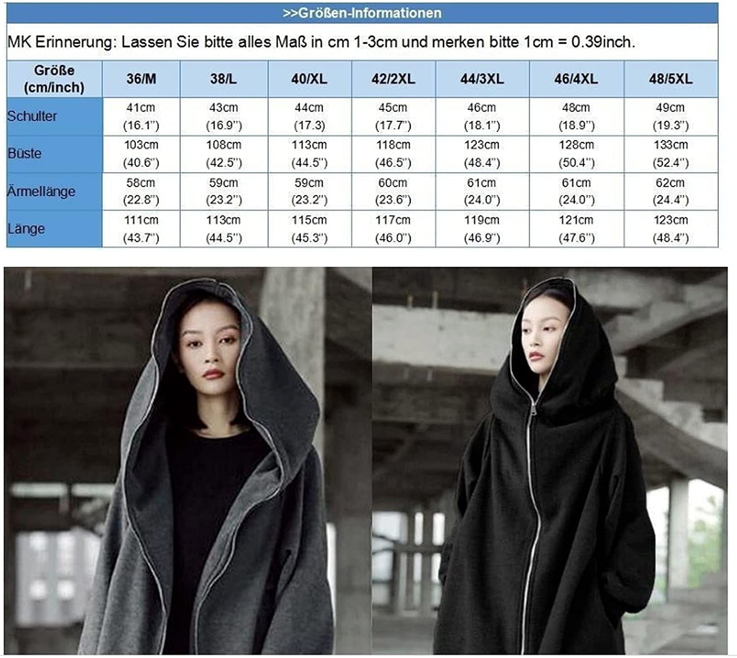Amazon.co.jp: ロングパーカー メンズ レディース 超ロング丈パーカー